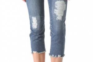 Free People Cropped Jeans