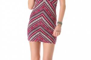 Free People Cutout Body Con Slip Dress