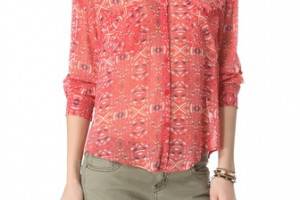 Free People Easy Rider Blouse