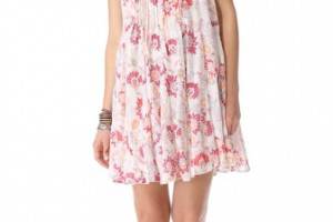 Free People Full Blossom Gauze Dress