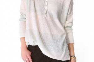 Free People Gold Rush Henley Top