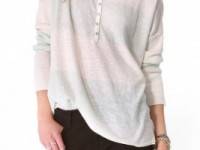 Free People Gold Rush Henley Top