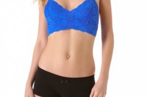 Free People Lace Racer Back Bra