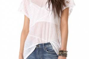 Free People Lace Top
