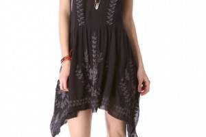 Free People Meadows of Medallion Slip Dress