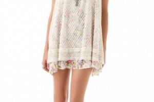 Free People Point d'Esprit Slip Dress