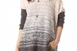 Free People Side Slit Pullover