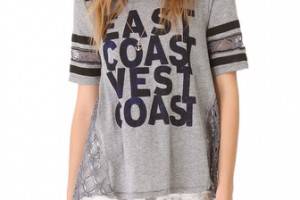 Free People Surfer Football Tee