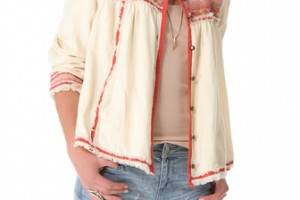 Free People Trapeze Prairie Jacket