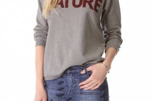 FREECITY Nature 3/4 Sleeve Sweatshirt