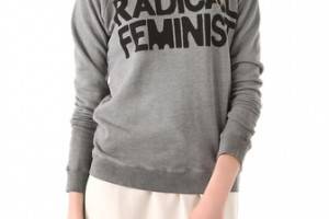 FREECITY Radical Feminist Raglan Sweater