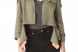 Funktional Cropped Detachable Jacket