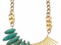 Gemma Redux Turquoise Asymmetrical Necklace