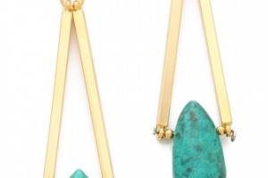 Gemma Redux Turquoise Drop Earrings