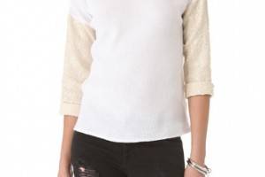 Generation Love Emily Boucle Sleeve Top