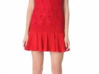 Giambattista Valli Lace Drop Waist Dress