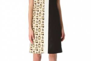 Giambattista Valli Leopard Combo Dress