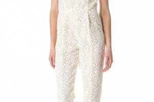 Giambattista Valli Sleeveless Lace Jumpsuit