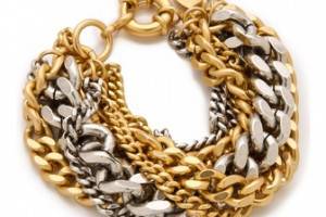 Giles & Brother Large Multi Chain Bracelet