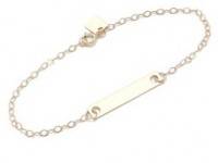 ginette_ny Mini Baguette Bracelet