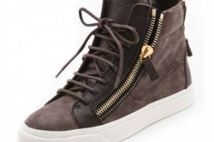 Giuseppe Zanotti London Double Zip Sneakers