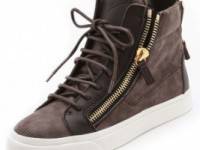 Giuseppe Zanotti London Double Zip Sneakers