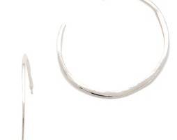 Gorjana Arc Large Hoop Earrings