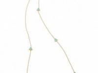 Gorjana Bloom Triangle Wrap Necklace