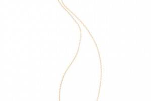 Gorjana Circle Diamond Necklace