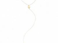 Gorjana Cross Lariat Necklace