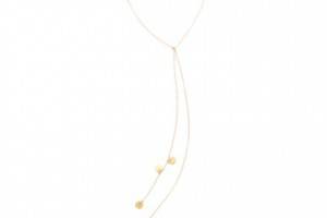 Gorjana Disc Lariat Necklace