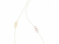 Gorjana Infinity II Three Charm Necklace