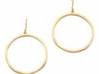 Gorjana Shimmer G Ring Hoops