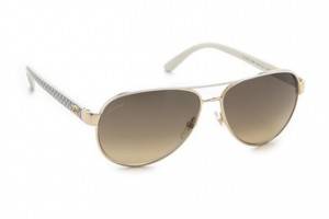 Gucci Aviator Sunglasses with Glitter Temples