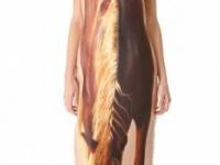 Haute Hippie Horse Strapless Dress