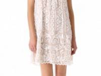 Haute Hippie Threadwork Mini Dress