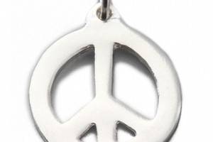 Helen Ficalora Peace Sign Charm