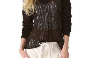 Helmut Lang Converging Textures Pullover
