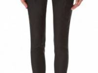Helmut Lang Lacquered Cotton Trousers