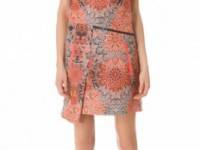 Helmut Lang Medallion Jacquard Dress