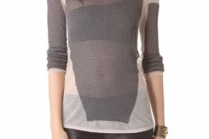 Helmut Lang Modern Lace Pullover