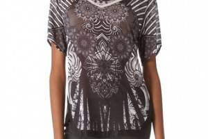 Helmut Lang Nautilus Print Tee