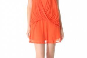 Helmut Lang Sleeveless Drape Dress