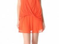 Helmut Lang Sleeveless Drape Dress