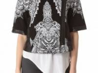 Helmut Lang Urchin Print Sweatshirt Jacket