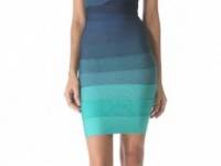 Herve Leger Eliana One Shoulder Dress