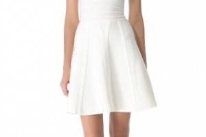 Herve Leger Kaley Short Sleeve Dress