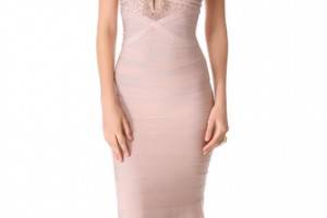 Herve Leger Priscilla Maxi Dress