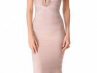 Herve Leger Priscilla Maxi Dress