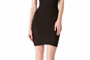 Herve Leger Signature Essentials Cocktail Bandage Dress